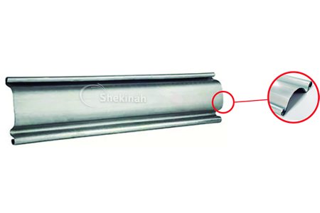 Tira Meia Cana Galvanizada